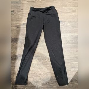 Black sheer leggings